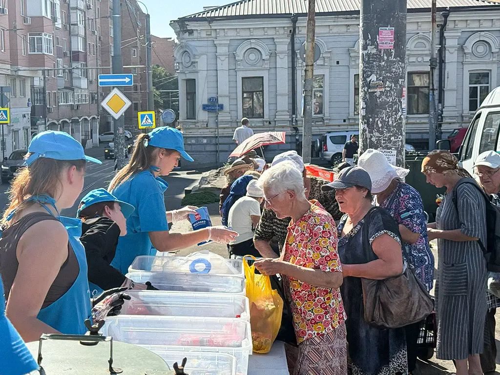 «Пять Хлебов»: 146 человек получили горячие обеды